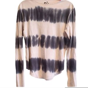 tye die striped tee shirt